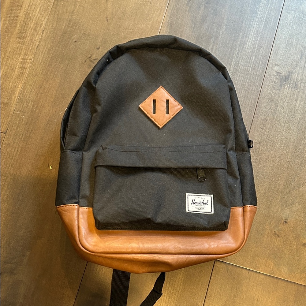 Herschel Supply Company Black and Tan Backpack little kids